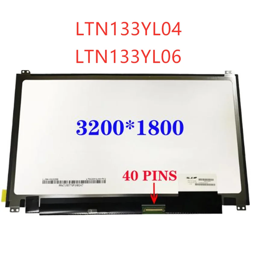 LTN133YL06 LTN133YL06-H01 LTN133YL04-P01 LTN133YL01-P01, ASUS UX303LN LCD ũ, 3K 3200x1800, 13.3 ġ
